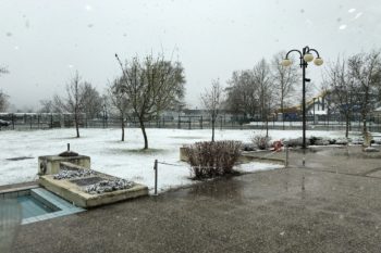 Zasnežen Čatež