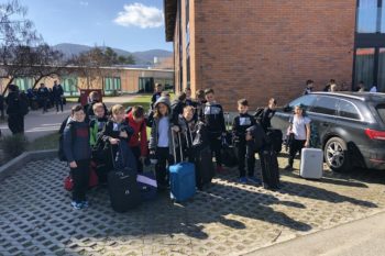Selekcije U9 do U13 prispele v Čatež