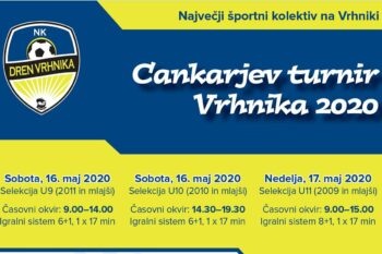 Cankarjev turnir Vrhnika 2020